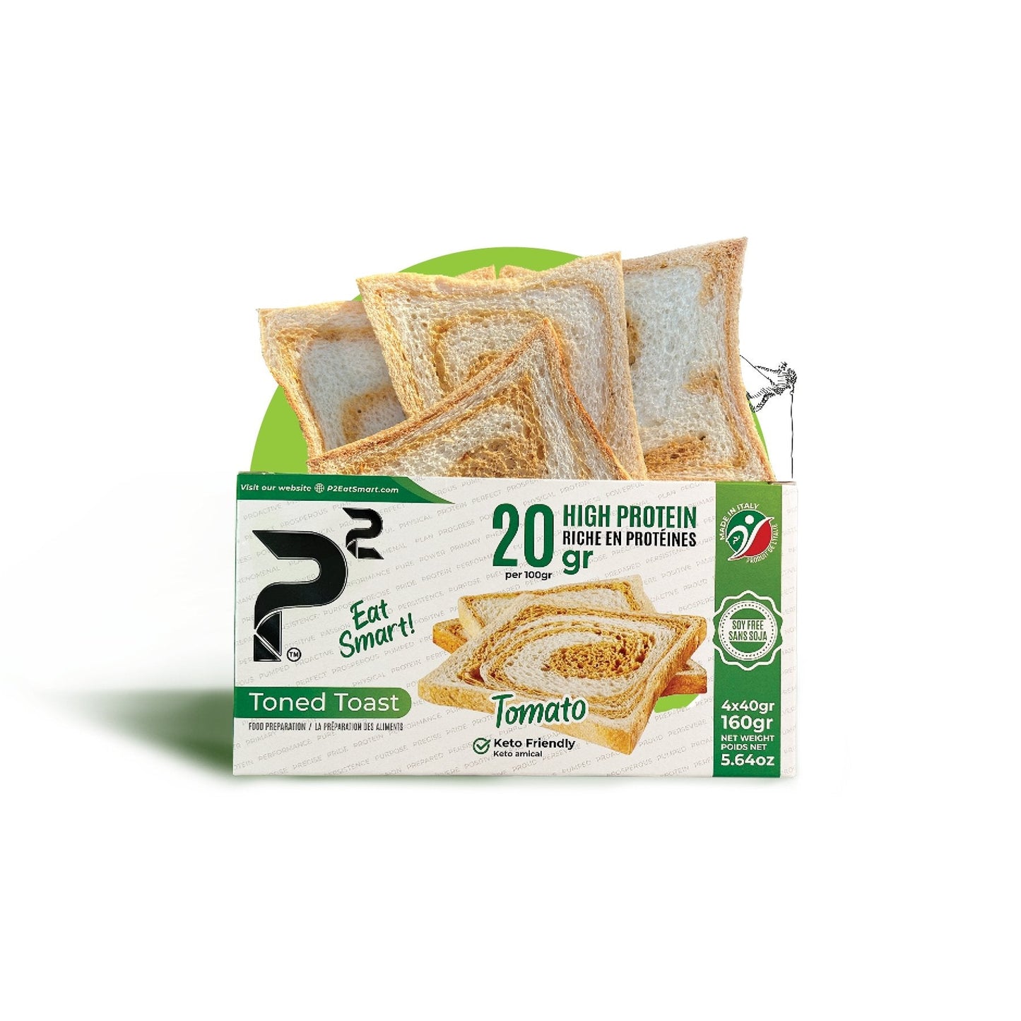 Toned Toast Tomato 160g US